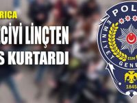 Küçük kızı taciz etti, linçten polis kurtardı