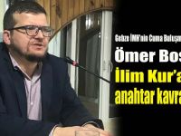 İlim Kur’an’ın anahtar kavramıdır