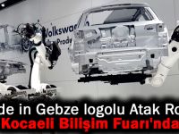 Gebze logolu Atak Robot Kocaeli Bilişim Fuarı’nda