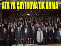 Çayırova tek yürek Ata'yı andı