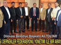 Başkan Toltar, Federasyon yönetimi ile bir araya geldi