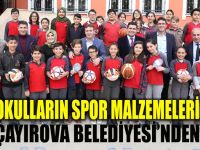 Okulların Spor Malzemesi Çayırova Belediyesi’nden