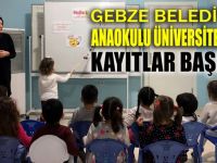 Anaokulu Üniversitesi’nde eğitim başladı