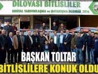 Başkan Toltar, Bitlis'lilere konuk oldu