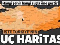 Türkiye'nin suç haritası