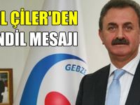 Çiler'den kandil mesajı