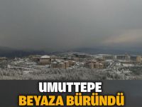 Umuttepe beyaza büründü!