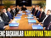 AK Parti'de genç başkanlar kamuoyuna tanıtıldı