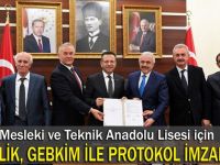 Valilik, GEBKİM ile protokol imzaladı