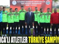 Darıcalı Atletler Türkiye Şampiyonu