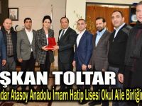 Başkan Toltar Okul Aile Birliğini ağırladı