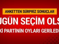 Bugün seçim olsa son seçim anket sonuçları bomba