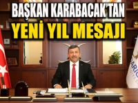 Başkan Karabacak'tan yeni yıl mesajı