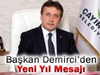 Demirci'den yeni yıl mesajı