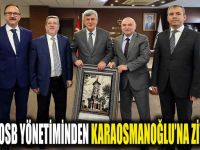İMES OSB’den Karaosmanoğlu’na teşekkür