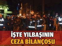 İşte yeniyılın ceza bilançosu