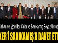 Başkan Köşker'i Sarıkamış'a davet ettiler