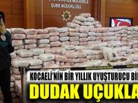 Kocaeli'de bir yılık uyuşturucu bilançosu!