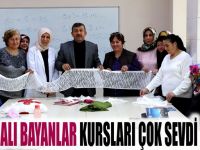 Darıcalı bayanlar kursları çok sevdi