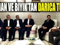 Yaman ve Bıyık'tan ziyaretler