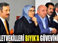 Milletvekillerinden Bıyık'ta tebrik ziyareti