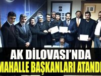 AK Dilovası'nda mahalle başkanları atandı