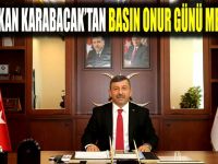 Başkan Karabacak'tan 16 Ocak mesajı