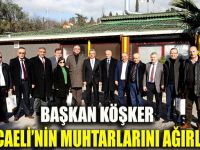 Başkan Köşker Kocaeli’nin muhtarlarını ağırladı