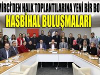 Demirci'den halk toplantılarına yeni boyut