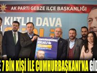 AK Parti Gebze 7 bin kişi götürecek!