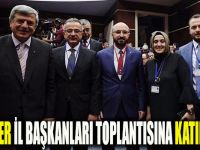 Başkan Köşker, İl Başkanları toplantısına katılıyor