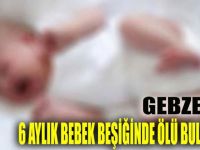 6 aylık bebek beşiğinde ölü bulundu