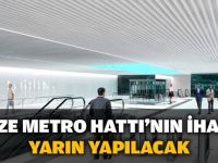 Gebze metrosu yarın ihaleye çıkıyor!