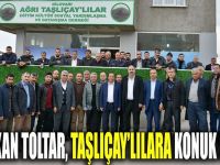 Başkan Toltar'ın Pazar buluşmaları sürüyor