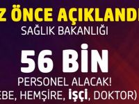 56 bin yeni personel alınacak!