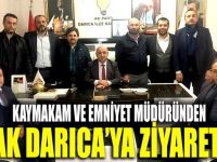 Kaymakam ve Emniyet Müdürü, AK Darıca'yı ziyaret etti