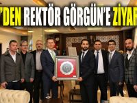 Girişimci İşadamlarından Rektör Görgün'e ziyaret