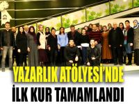 Yazarlık Atölyesi’nde İlk Kur Tamamlandı