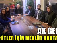 Gebze Ak Parti Şehitlerimiz İçin Mevlid Okutacak