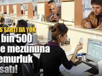 10 bin 500 lise mezununa memurluk fırsatı!