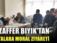 Bıyık’tan hastalara moral ziyareti