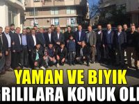 Yaman ve Bıyık, Ağrılılara konuk oldu