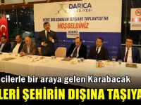 Karabacak'ın istişare toplantıları sürüyor