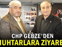 CHP Gebze Muhtarlara Gitti