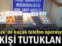 Gebze'de bin 286 adet kaçak telefon yakalandı