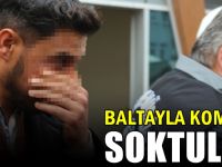 Baltayla demir çubuklarla dövdüler