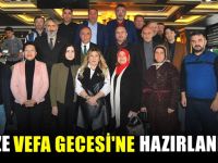 Gebze "Vefa Gecesi"ne hazırlanıyor...