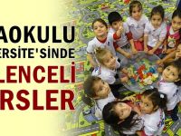 Anaokulu Üniversitesi’nde eğlenceli dersler