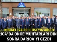 Vali Aksoy'dan Darıca'da şehit ailelerine ziyaret