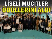 Liseli Mucitler Ödüllerini Aldı